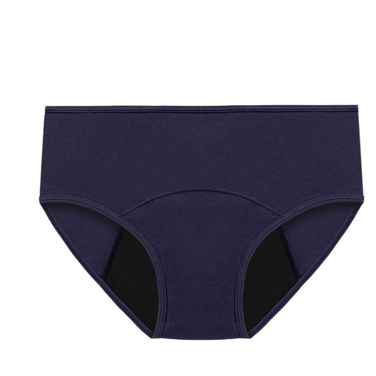 Large size menstrual period underwear for women, leak-proof and safe menstrual period pants, low waist and pure cotton sanitary pants